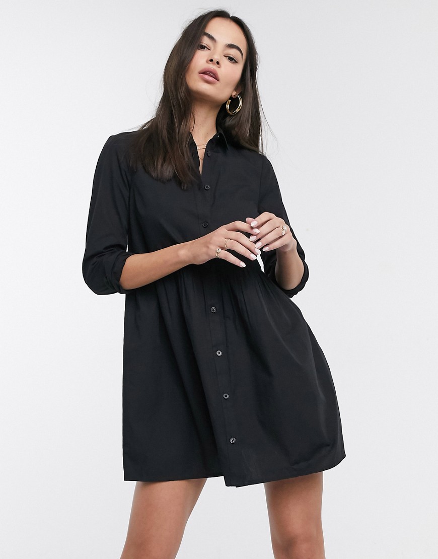 czarna rozkloszowana sukienka mini plus size 44 0608c63237c4e47b5417ee5fe5de9717