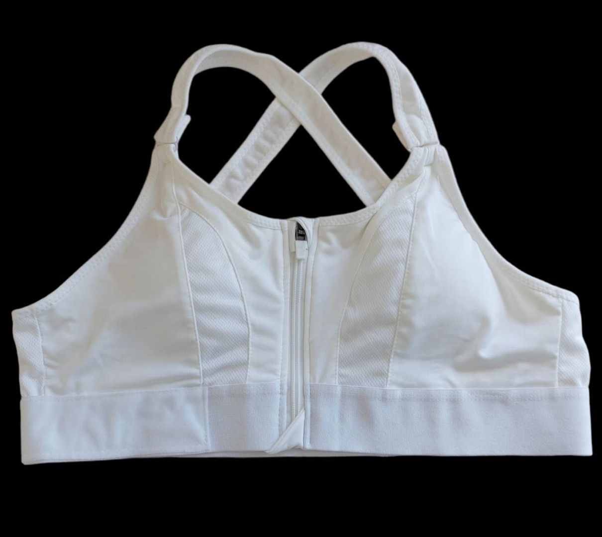 Biały biustonosz z gąbeczkami zapięcie zamek plus size XL/XXL 1-29-36.jpg