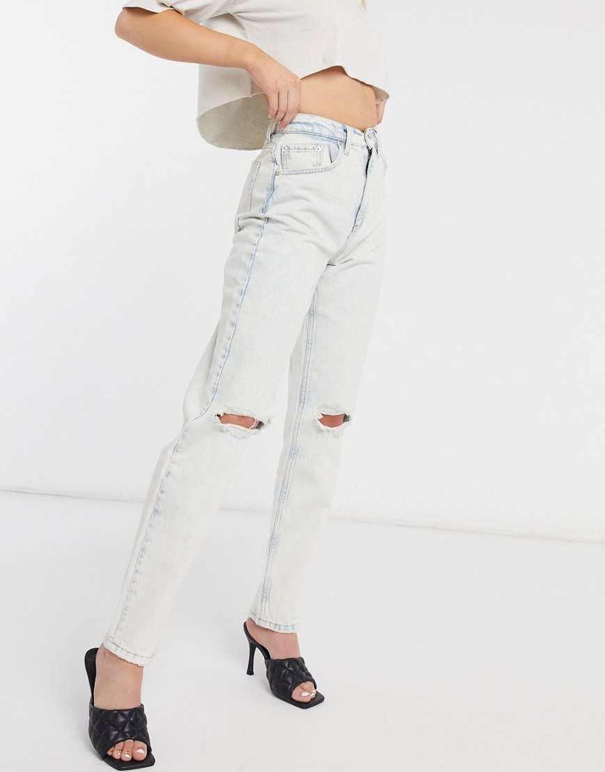 damskie niebieskie luźne spodnie jeansowe W26 L32 35178e2813fc0b524f69ea81d6e121c6