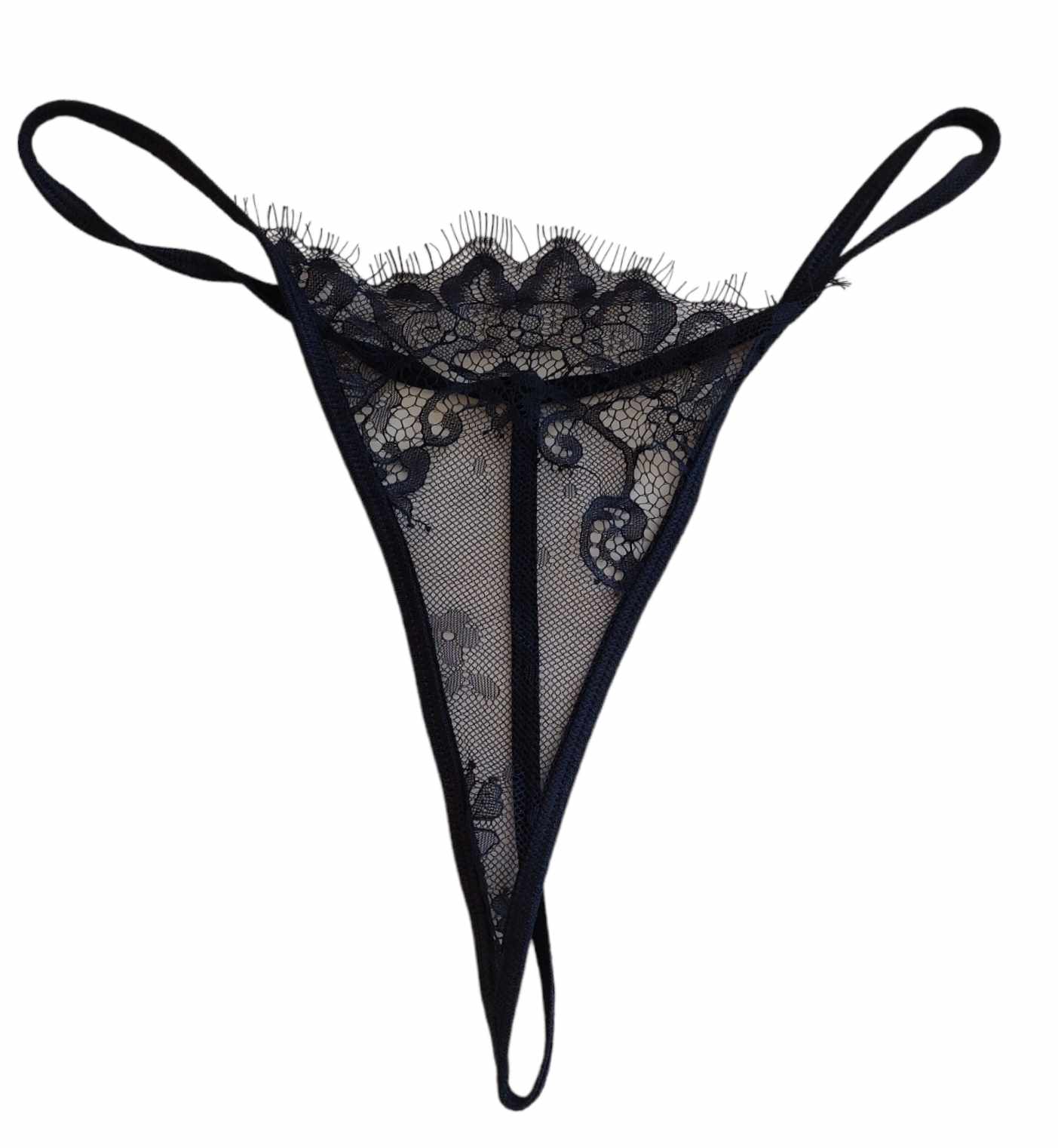 Boohoo czarne koronkowe stringi M/L 354378860_260452779958604_5606385437279674638_n.jpg