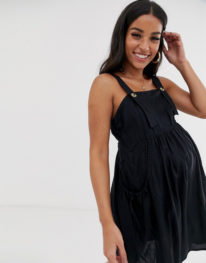 ASOS-DESIGN-Czarna-Mini-sukienka-ogrodniczka-44-2 ASOS-DESIGN-Czarna-Mini-sukienka-ogrodniczka--44