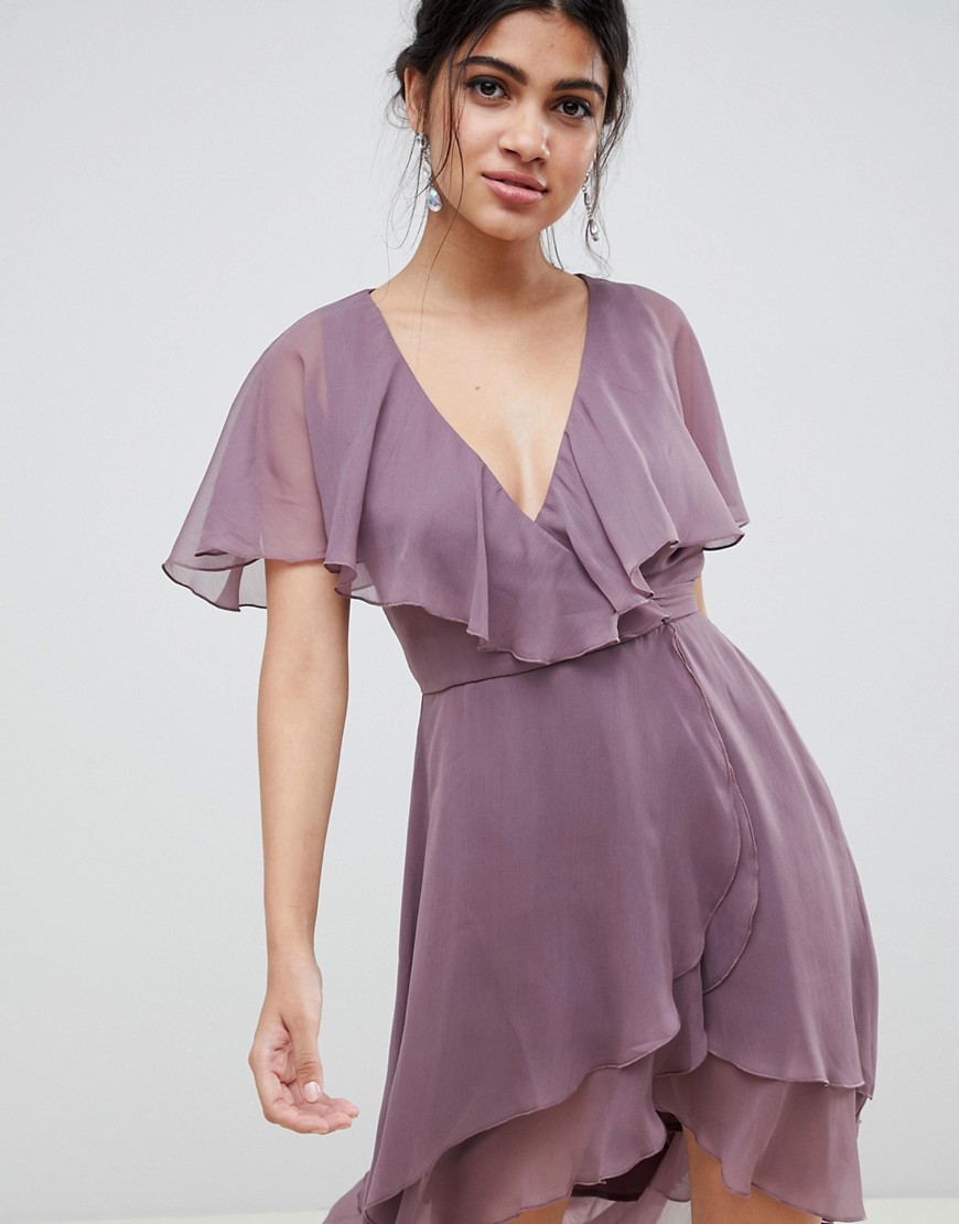 ASOS-Sukienka-midi-w-kolorze-mink-szyfonowa-dekolt-v-S-36-2 ASOS-Sukienka-midi-w-kolorze-mink-szyfonowa-dekolt-v-S-36