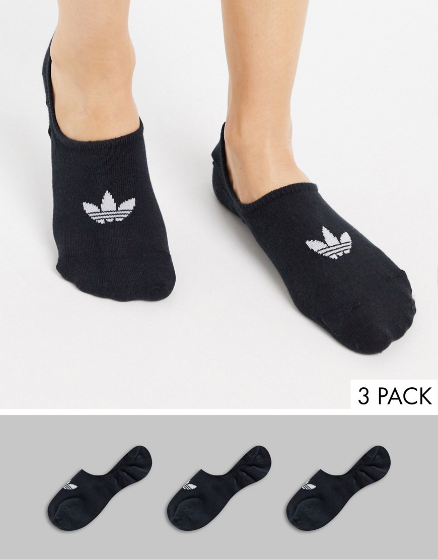 Adidas Originals 3 pary czarnych skarpetek stopek M Adidas-Originals-2-pary-czarnych-skarpetek-stopek-M