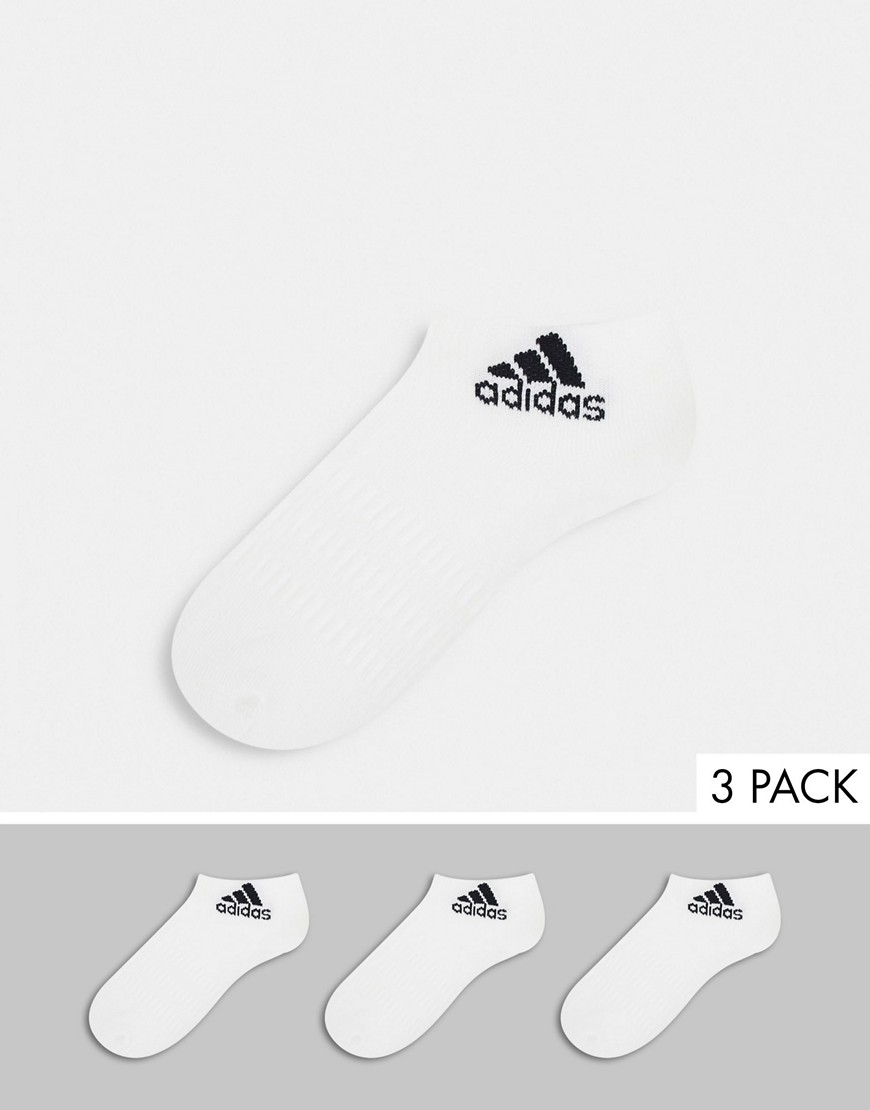 Adidas Training skarpetki do kostki w kolorze białym 3-pak M Adidas-Training-skarpetki-do-kostki-w-kolorze-bialym-3-pak-M