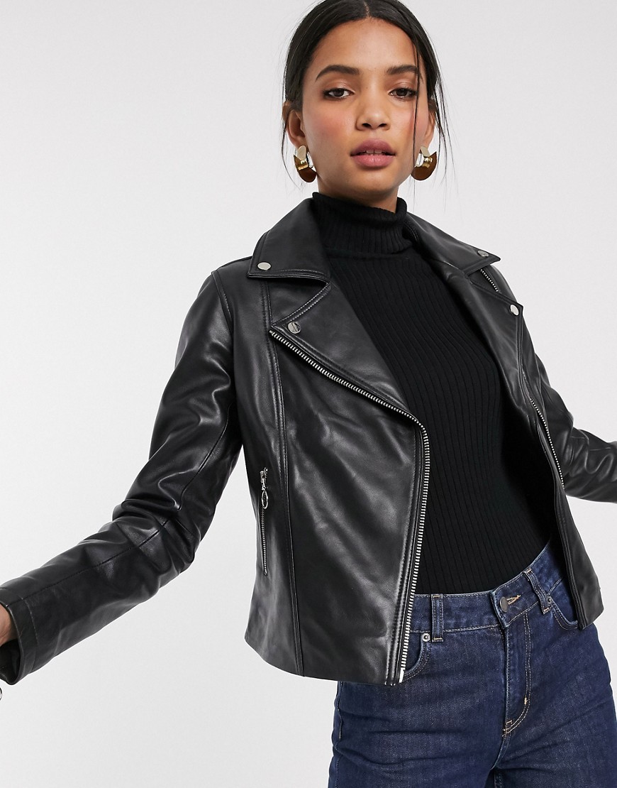 Barneys Originals czarna Kurtka skórzana biker defekt L 40 Barneys-Originals-czarna-Kurtka-skorzana-biker-defekt-L-40