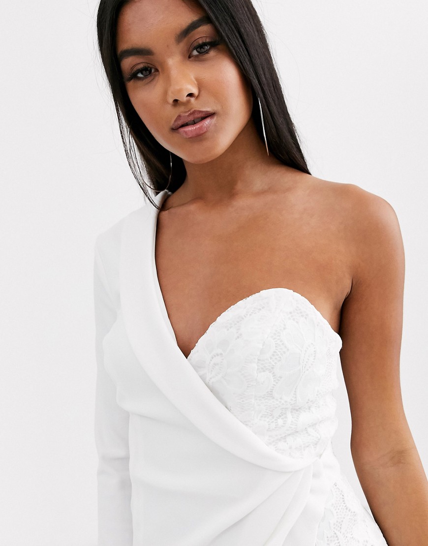 Biala-asymetryczna-Sukienka-elegancka-w-smokingowym-stylu-mini-koronkowa-wstawka-L-40-2 Biala-asymetryczna-Sukienka-elegancka-w-smokingowym-stylu-mini-koronkowa-wstawka-L-40