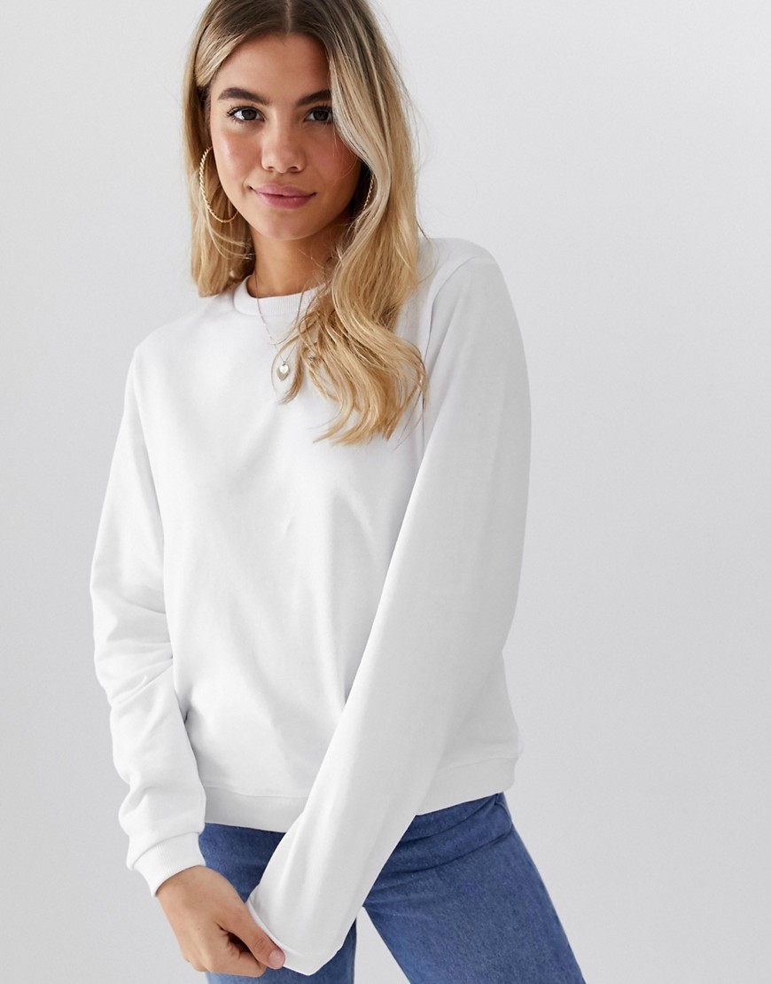 Biala-gladka-Bluza-dresowa-damska-XS-34-2 Biala-gladka-Bluza-dresowa-damska-XS-34