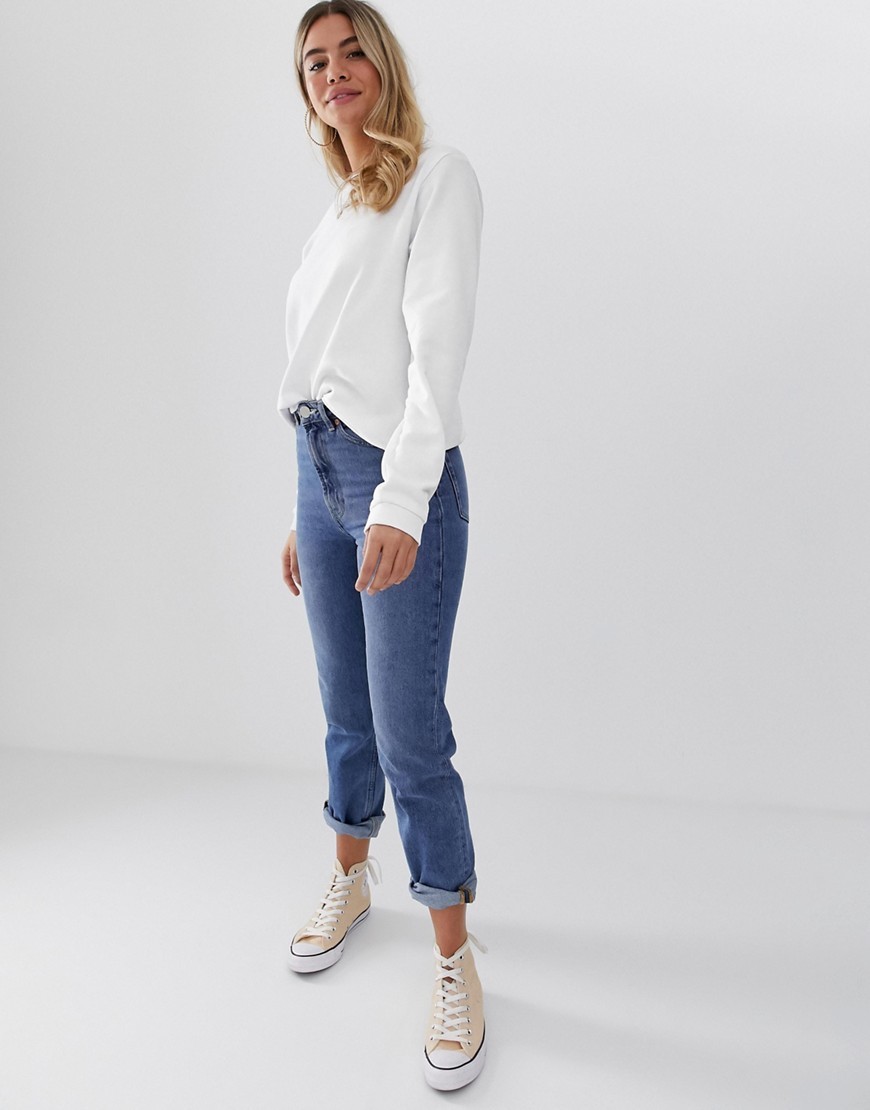 Biala-gladka-Bluza-dresowa-damska-XS-34-3 Biala-gladka-Bluza-dresowa-damska-XS-34