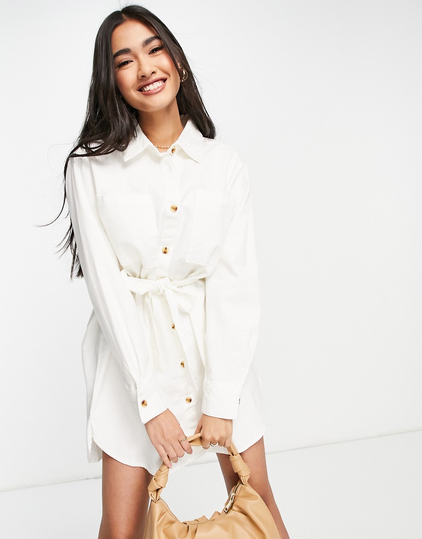 Biala-jeansowa-sukienka-koszulowa-oversize-z-paskiem-40-3 Biala-jeansowa-sukienka-koszulowa-oversize-z-paskiem-40
