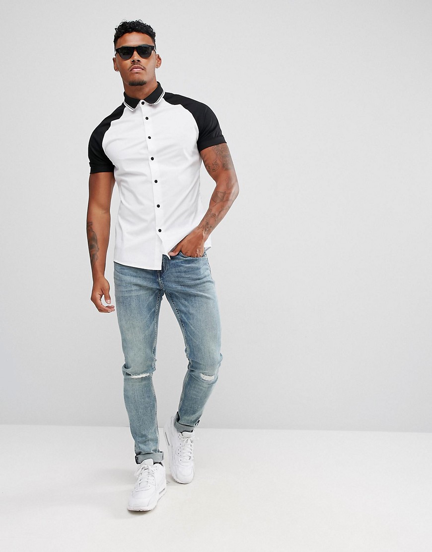 Biala-koszula-z-czarnymi-wstawkami-XL-43-4 Biala-koszula-z-czarnymi-wstawkami-XL-43