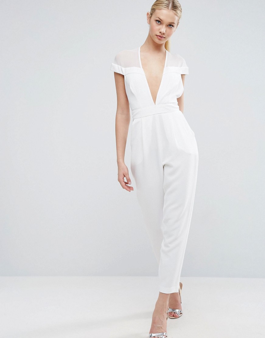 Bialy-Kombinezon-elegancki-z-wycieciem-M-38-4 Bialy-Kombinezon-elegancki-z-wycieciem-M-38