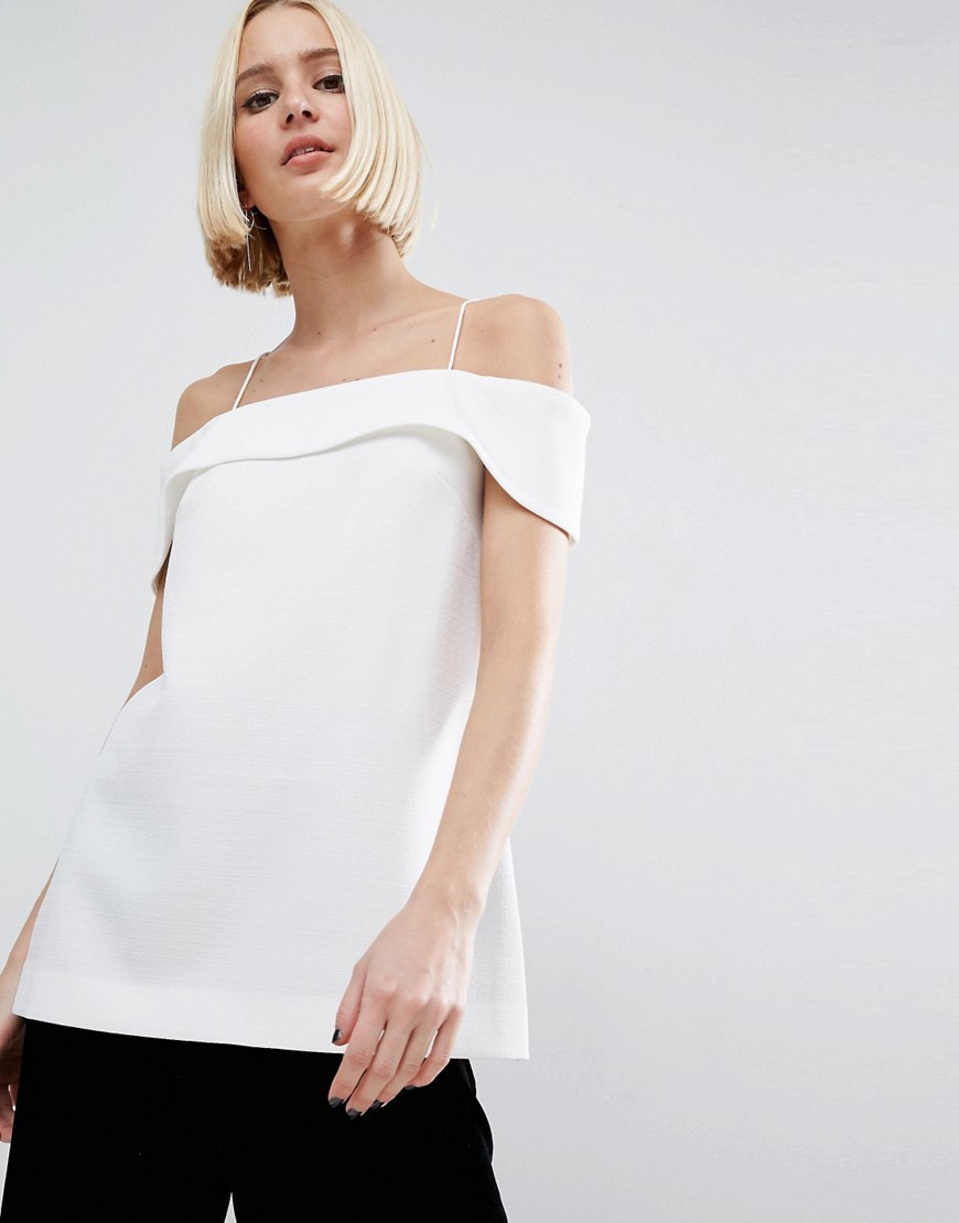 Bialy-elegancki-Top-na-ramiaczkach-XS-34-1 Bialy-elegancki-Top-na-ramiaczkach-XS-34