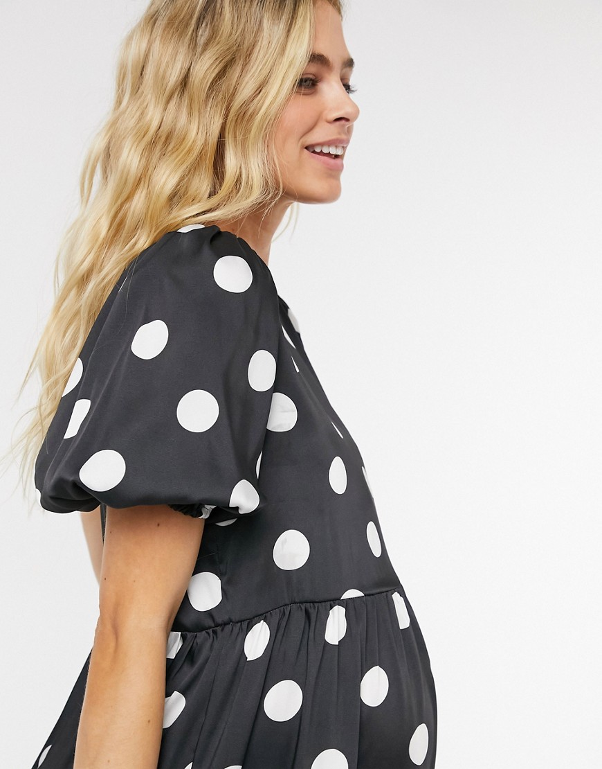 Blume-Maternity-Czarna-satynowa-sukienka-maxi-z-wzorem-w-grochy-42-2 Blume-Maternity-Czarna-satynowa-sukienka-maxi-z-wzorem-w-grochy-42