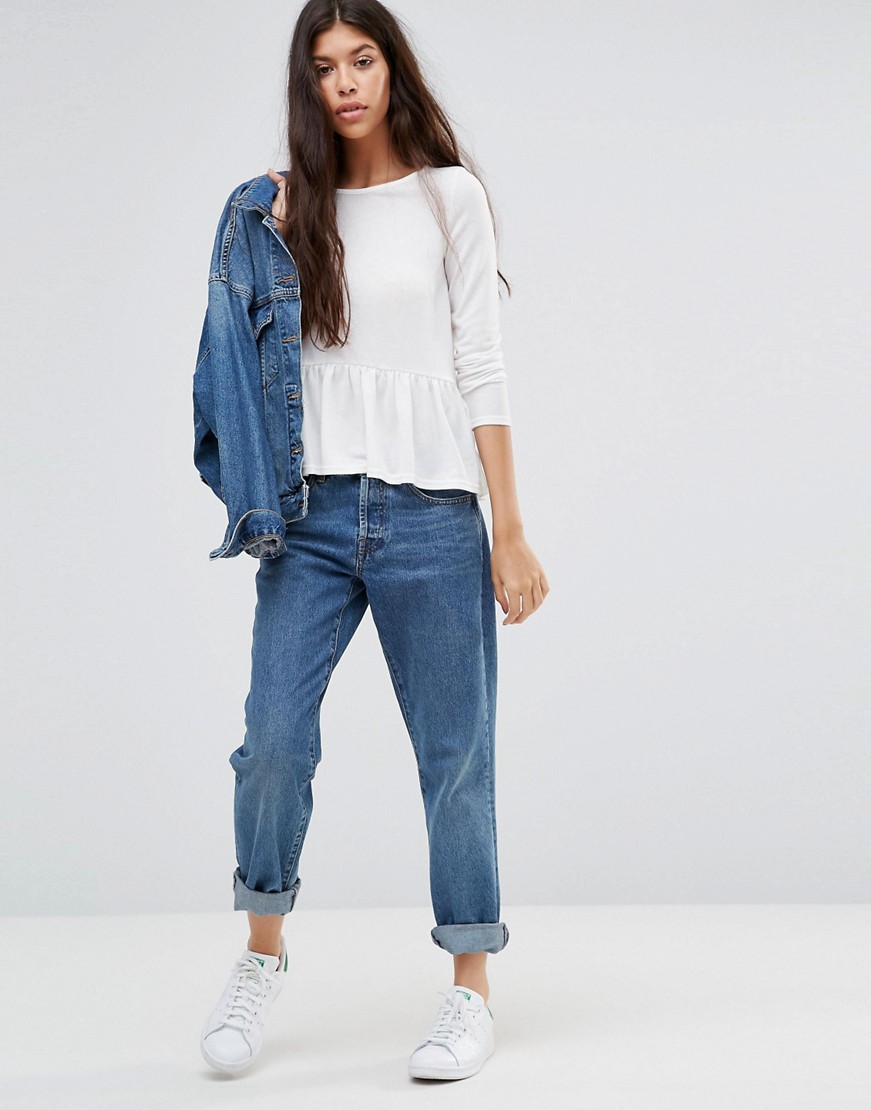 Boohoo-Kremowy-Sweter-dlugi-rekaw-falbana-L-40-4 Boohoo-Kremowy-Sweter-dlugi-rekaw-falbana-L-40