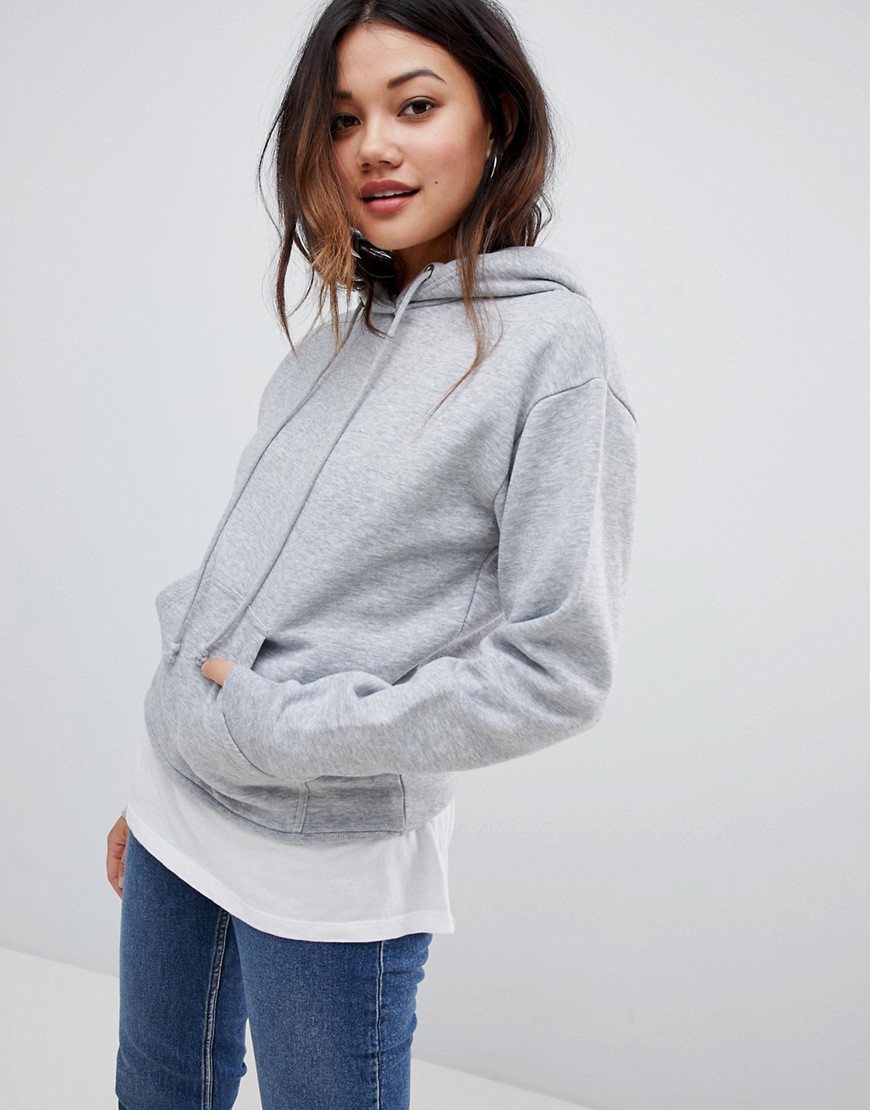 Brave Soul Szara Bluza kaptur kieszeń S 36 Brave-Soul-Szara-Bluza-kaptur-kieszen-S-36