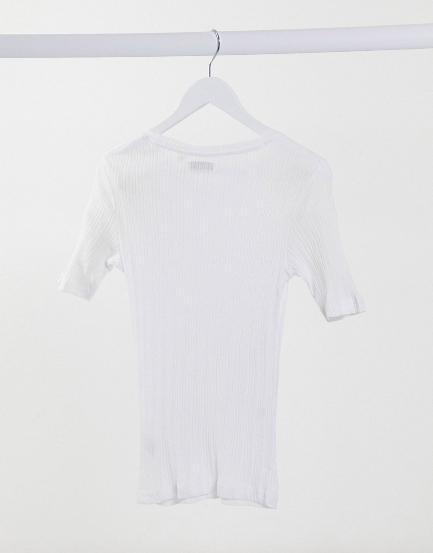 Brave-Soul-T-shirt-damski-bialy-z-krotkim-rekawem-M-1 Brave-Soul-T-shirt-damski-bialy-z-krotkim-rekawem-M