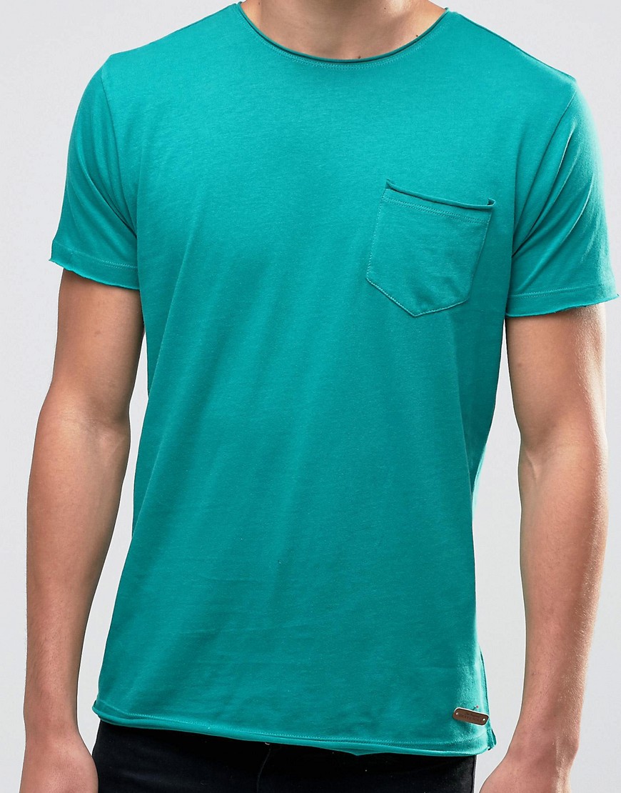 Brave-Soul-Zielony-T-shirt-meski-XL