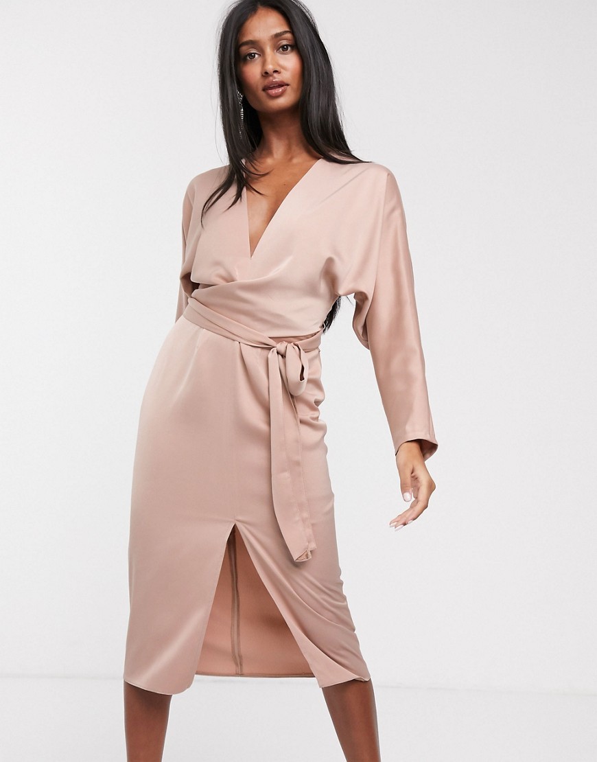 Brudny-roz-Sukienka-midi-batwing-rekaw-defekt-L-40-3 Brudny-roz-Sukienka-midi-batwing-rekaw-defekt-L-40
