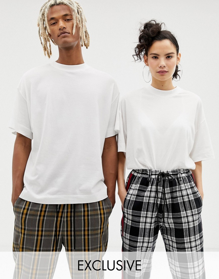 COLLUSION-Bialy-T-shirt-unisex-rozmiar-L-3 COLLUSION-Bialy-T-shirt-unisex-rozmiar-L