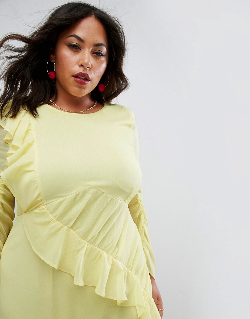 CURVE-zolta-sukienka-plus-size-48-3 CURVE-zolta-sukienka-plus-size-48