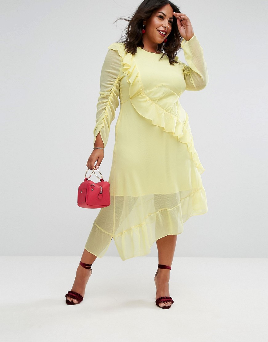 CURVE-zolta-sukienka-plus-size-48-4 CURVE-zolta-sukienka-plus-size-48