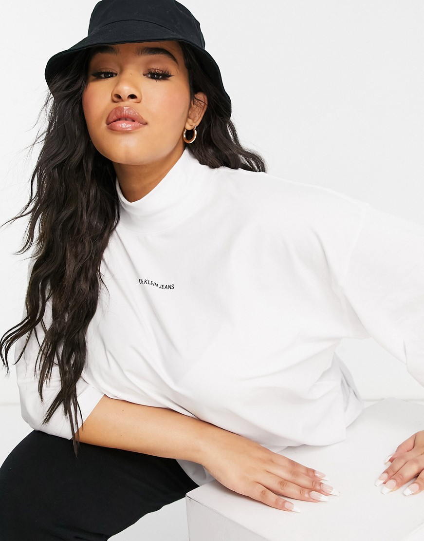 Calvin-Klein-bialy-t-shirt-z-polgolfem-i-logo-XXXL-2 Calvin-Klein-bialy-t-shirt-z-polgolfem-i-logo-XXXL