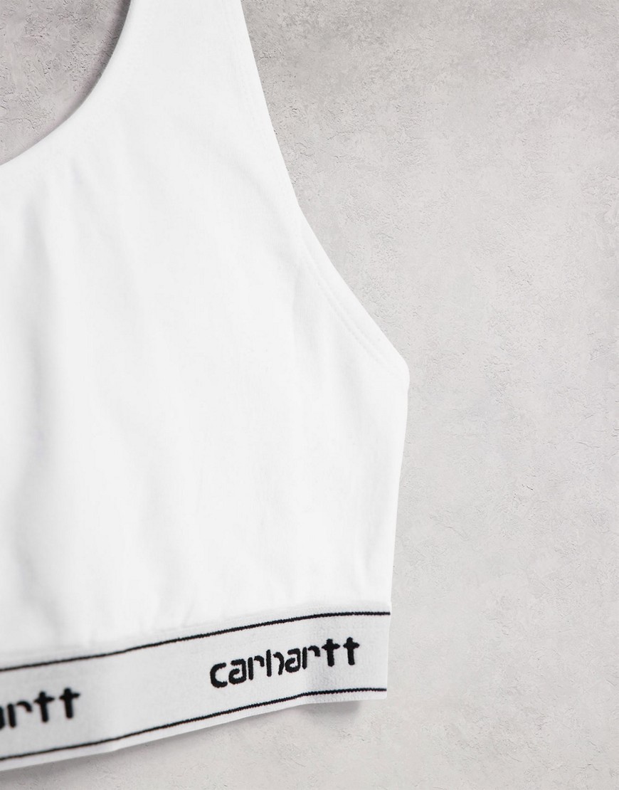 Carhartt-WIP-krotka-bawelniana-braletka-z-logo-na-ramiaczkach-XS-3 Carhartt-WIP-krotka-bawelniana-braletka-z-logo-na-ramiaczkach-XS