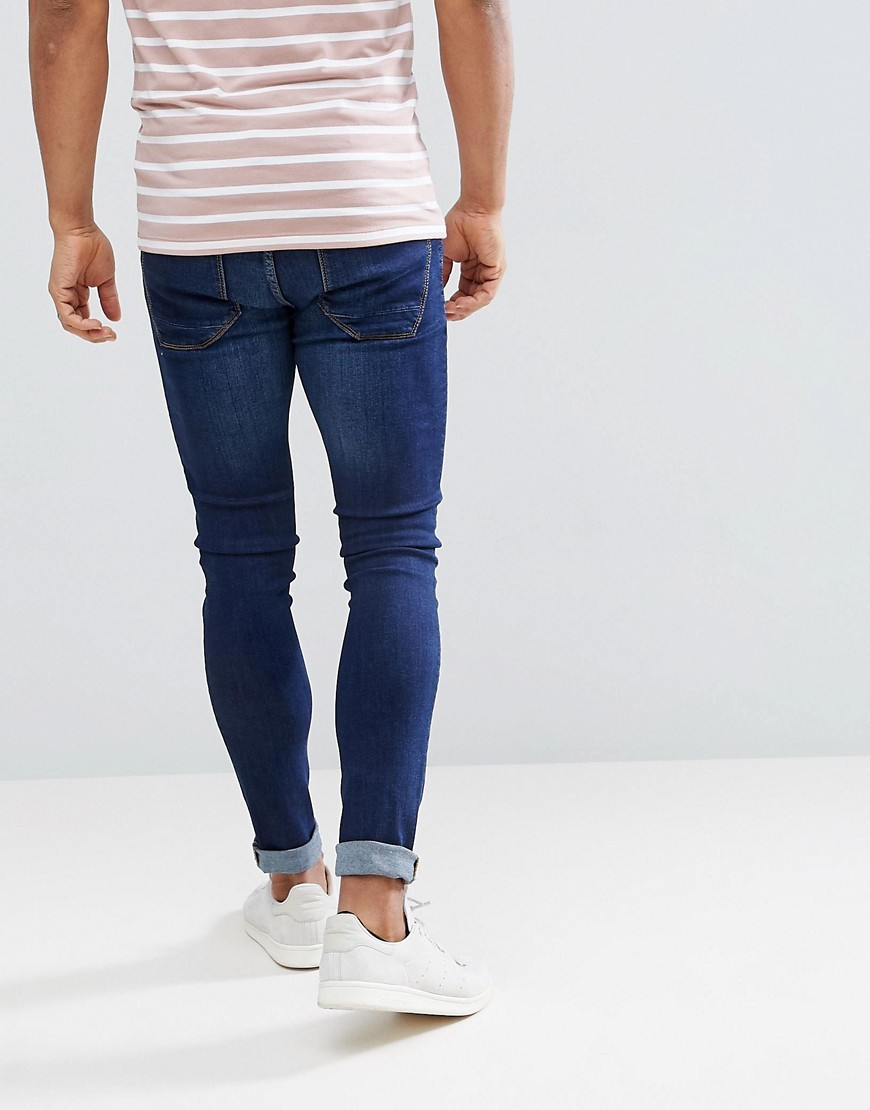 Ciemne-Jeansy-meskie-super-skinny-defekt-W32-L32-1 Ciemne-Jeansy-meskie-super-skinny-defekt-W32-L32