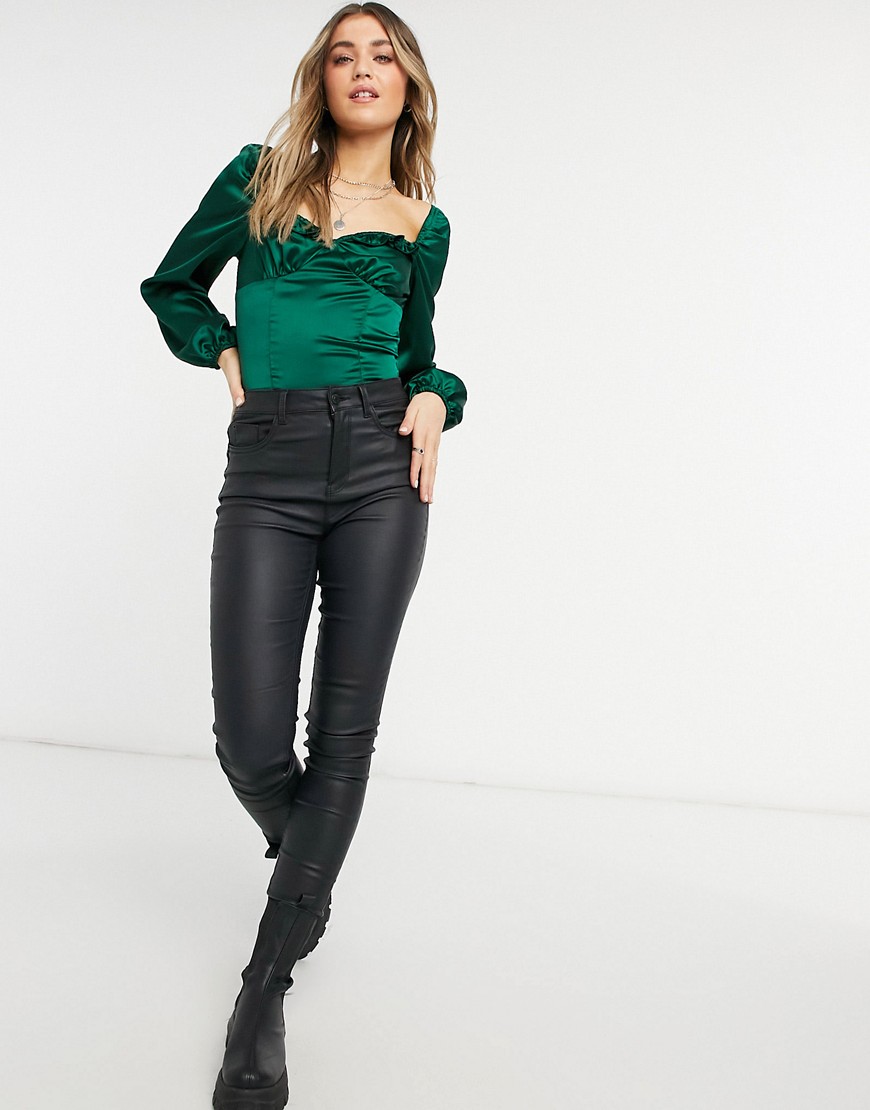 Collective-The-Label-satynowe-body-z-obszernymi-rekawami-zielone-38-3 Collective-The-Label-satynowe-body-z-obszernymi-rekawami-zielone-38