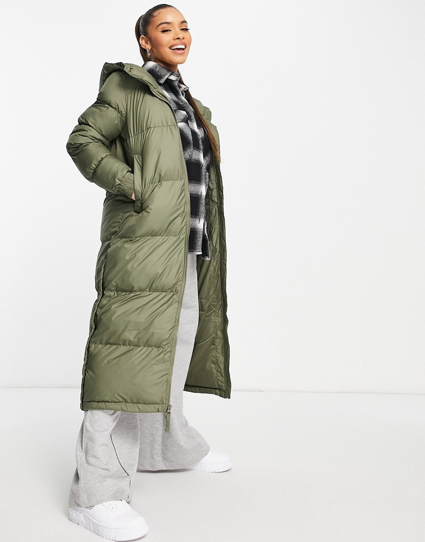 Columbia zielony damski puchowy płaszcz pikowany XL Columbia-zielony-damski-puchowy-plaszcz-pikowany-XL