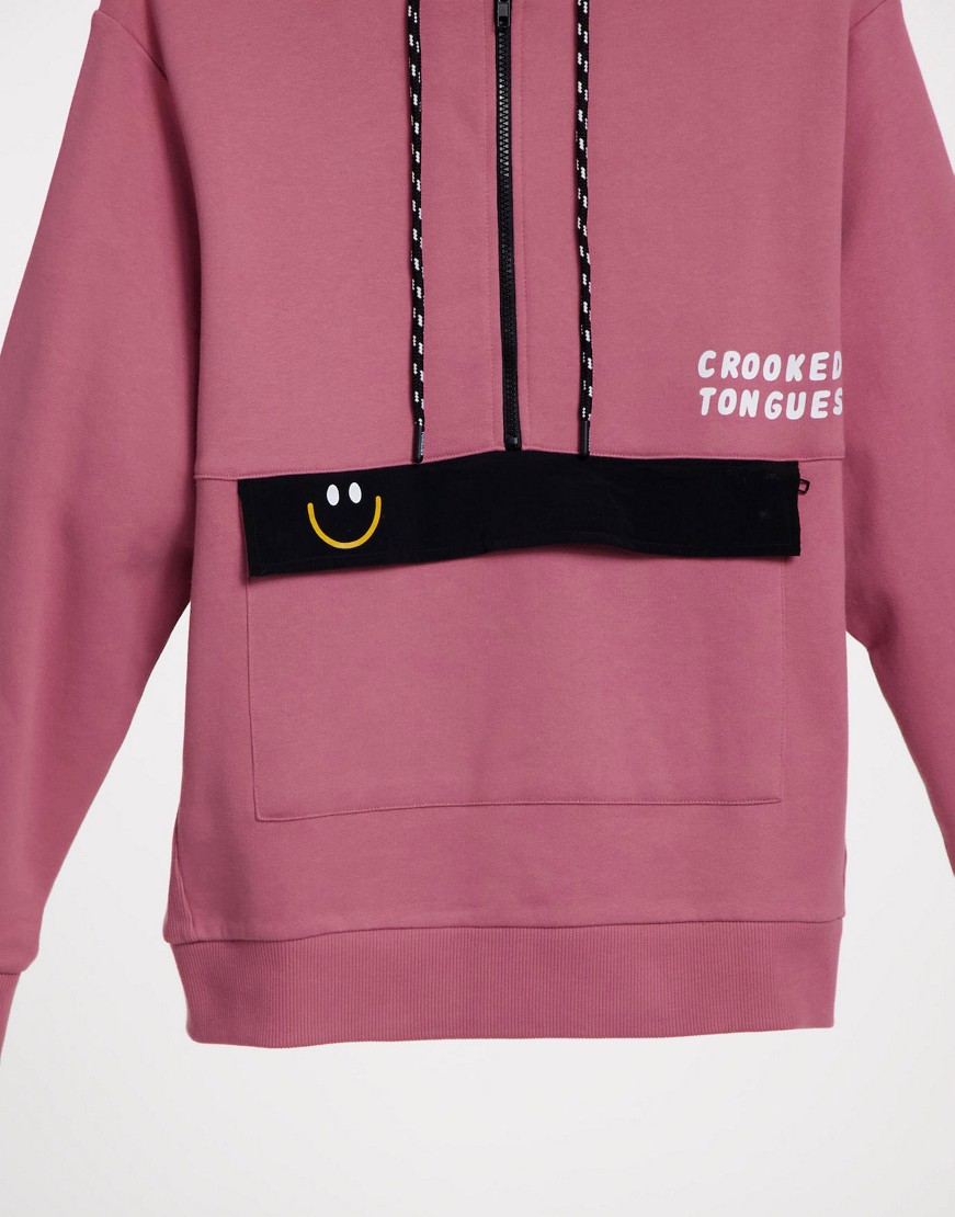 Crooked-Tongues-Rozowa-bluza-oversize-z-kapturem-i-kieszenia-L-2 Crooked-Tongues-Rozowa-bluza-oversize-z-kapturem-i-kieszenia-L
