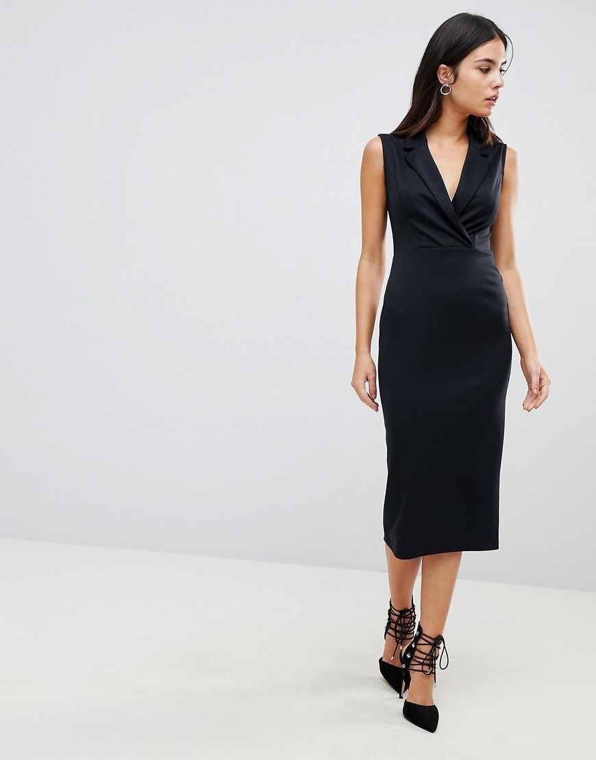 Czarna-Sukienka-midi-elegancka-S-36-3 Czarna-Sukienka-midi-elegancka-S-36