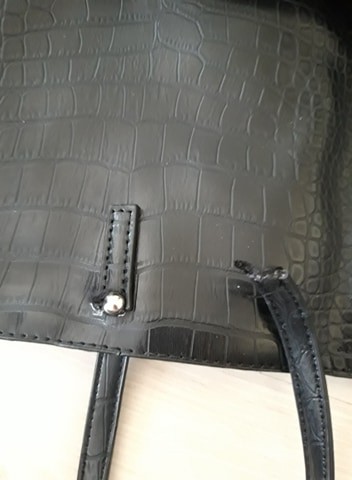 Czarna-Torebka-shopper-bag-krokodyl-urwany-pasek-4 Czarna-Torebka-shopper-bag-krokodyl-urwany-pasek