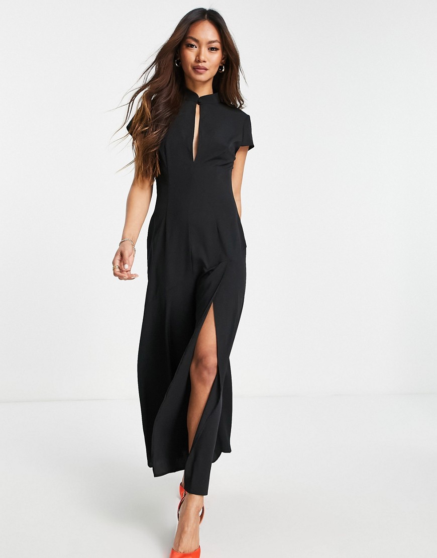 Czarna-sukienka-midi-z-rozcieciem-z-przodu-defekt-44-3 Czarna-sukienka-midi-z-rozcieciem-z-przodu-defekt-44