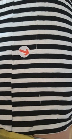 Czarno-Biala-Bluzka-w-paski-z-baskinka-XXL-44-4 Czarno-Biala-Bluzka-w-paski-z-baskinka-XXL-44