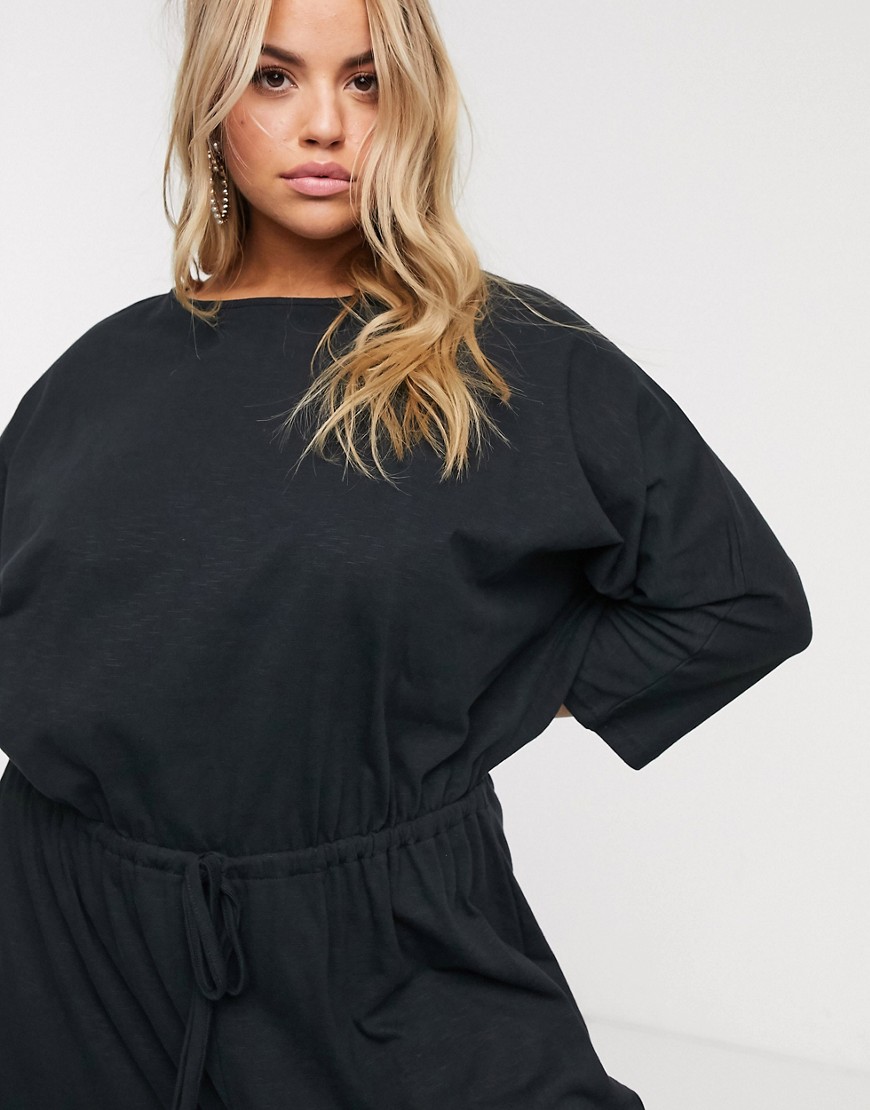 Czarny-kombinezon-domowy-w-stylu-casual-z-wiazaniem-w-talii-z-dzerseju-plus-size-52-2 Czarny-kombinezon-domowy-w-stylu-casual-z-wiazaniem-w-talii-z-dzerseju-plus-size-52