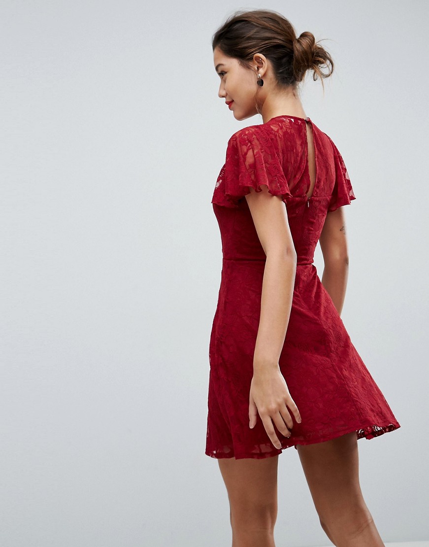 Czerwona-sukienka-mini-rozkloszowana-M-38