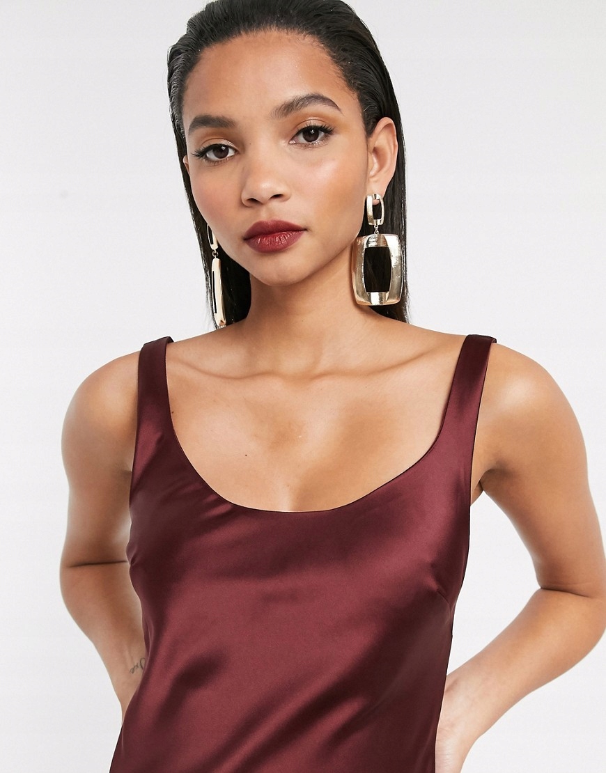 Czerwonobrunatna-satynowa-sukienka-mini-38-M-Marka-Asos