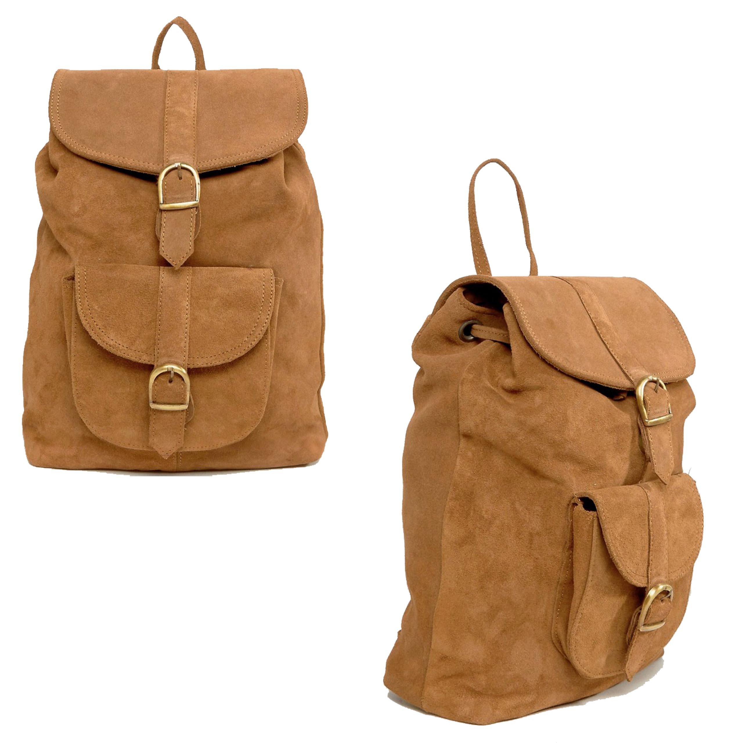 Zamszowy plecak vintage D19-Zamszowy-plecak-vintage