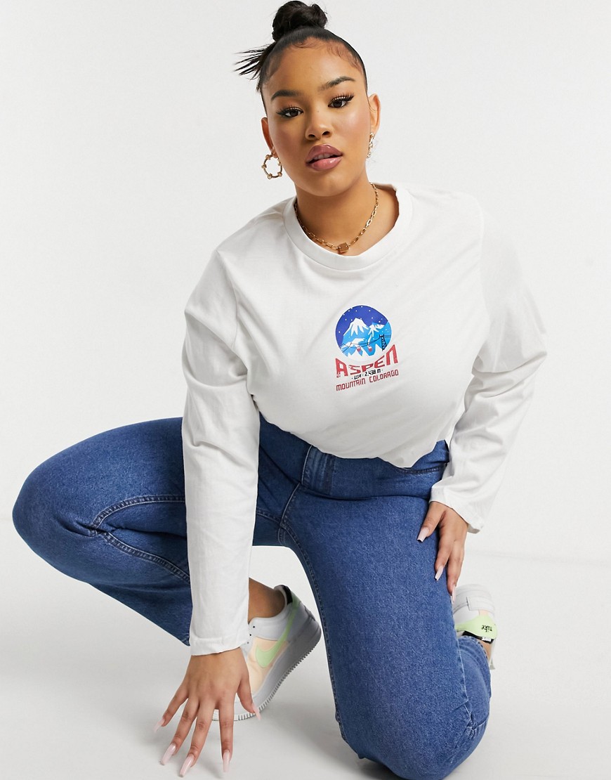 Daisy-Street-Plus-bialy-t-shirt-damski-z-dlugimi-rekawami-z-napisem-defekt-46-3 Daisy-Street-Plus-bialy-t-shirt-damski-z-dlugimi-rekawami-z-napisem-defekt-46