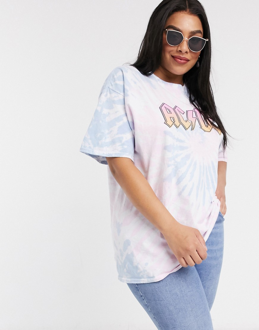 Daisy-Street-Plus-t-shirt-oversize-z-grafika-AC-DC-efekt-tie-dye-uzywana-defekt-XXL-2 Daisy-Street-Plus-t-shirt-oversize-z-grafika-AC-DC-efekt-tie-dye-uzywana-defekt-XXL