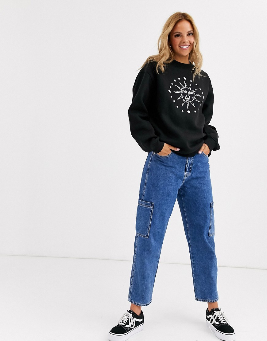 Daisy-Street-czarna-bluza-luzna-L-40-3 Daisy-Street-czarna-bluza-luzna-L-40