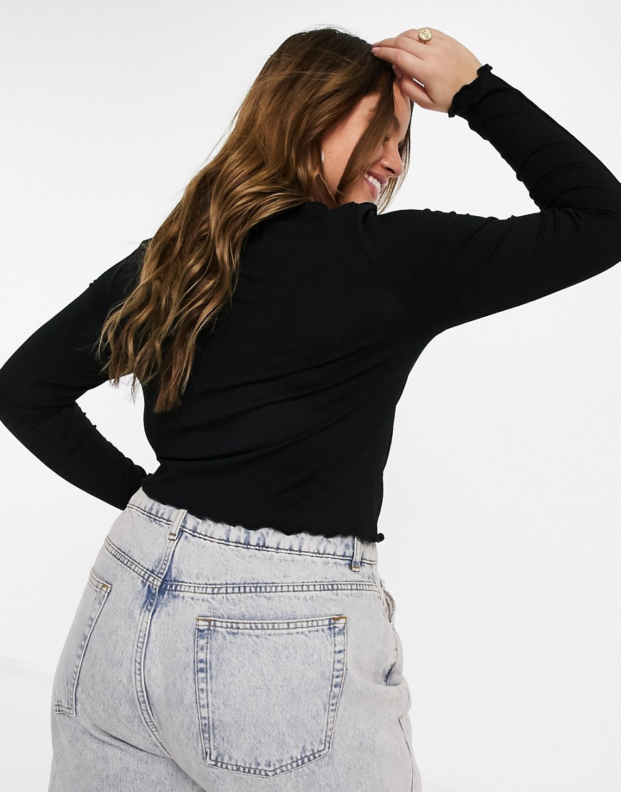 Damska-czarna-dopasowana-bluzka-plus-size-56-1 Damska-czarna-dopasowana-bluzka-plus-size-56