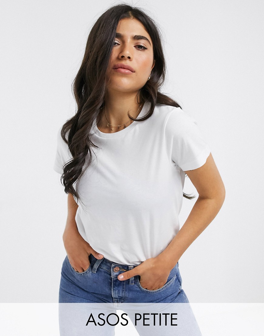 Damski biały t-shirt z organicznej bawełny okrągły dekolt 30 Damski-bialy-t-shirt-z-organicznej-bawelny-okragly-dekolt-30