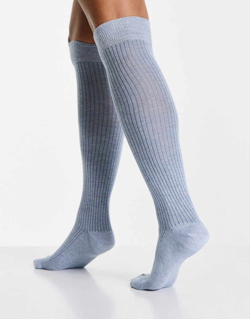 Damskie-niebieskie-melanzowe-zakolanowki-one-size-1 Damskie-niebieskie-melanzowe-zakolanowki-one-size