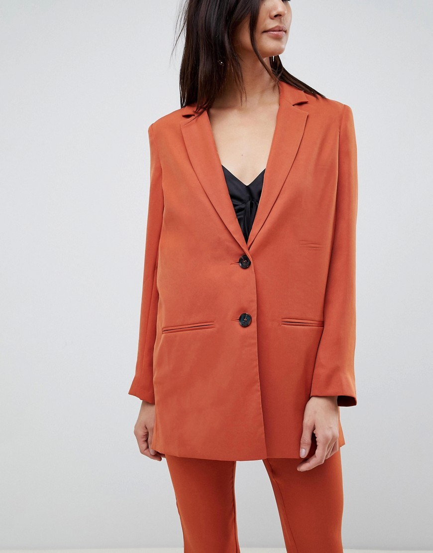 Dlugi-ceglany-Blazer-damski-rozmiar-XS-S-M-6 Dlugi-ceglany-Blazer-damski-rozmiar-XS---S---M