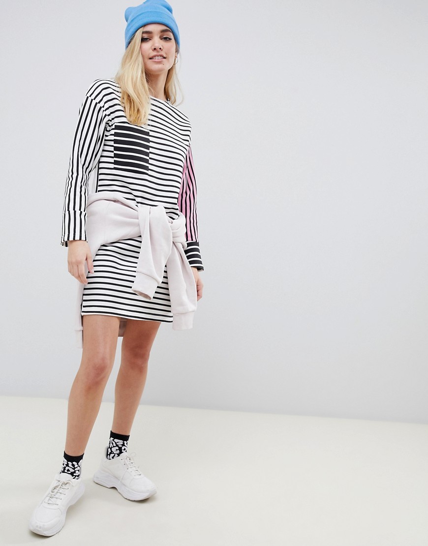 Dresowa-Sukienka-mini-w-paski-kolorowa-dlugi-rekaw-XXL-44-3 Dresowa-Sukienka-mini-w-paski-kolorowa-dlugi-rekaw-XXL-44