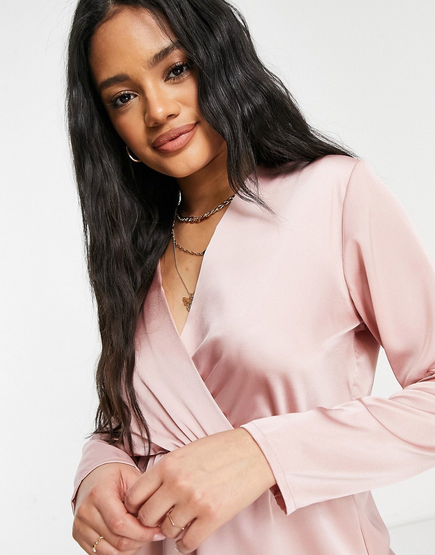 Femme-Luxe-rozowa-satynowa-kopertowa-bluzka-defekt-40-2 Femme-Luxe-rozowa-satynowa-kopertowa-bluzka-defekt-40