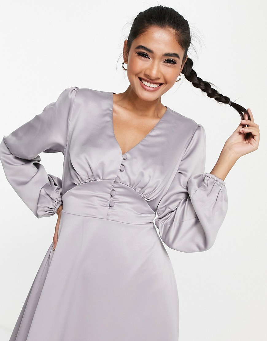 Flounce-London-szara-trapezowa-plisowana-sukienka-midi-L-1 Flounce-London-szara-trapezowa-plisowana-sukienka-midi-L