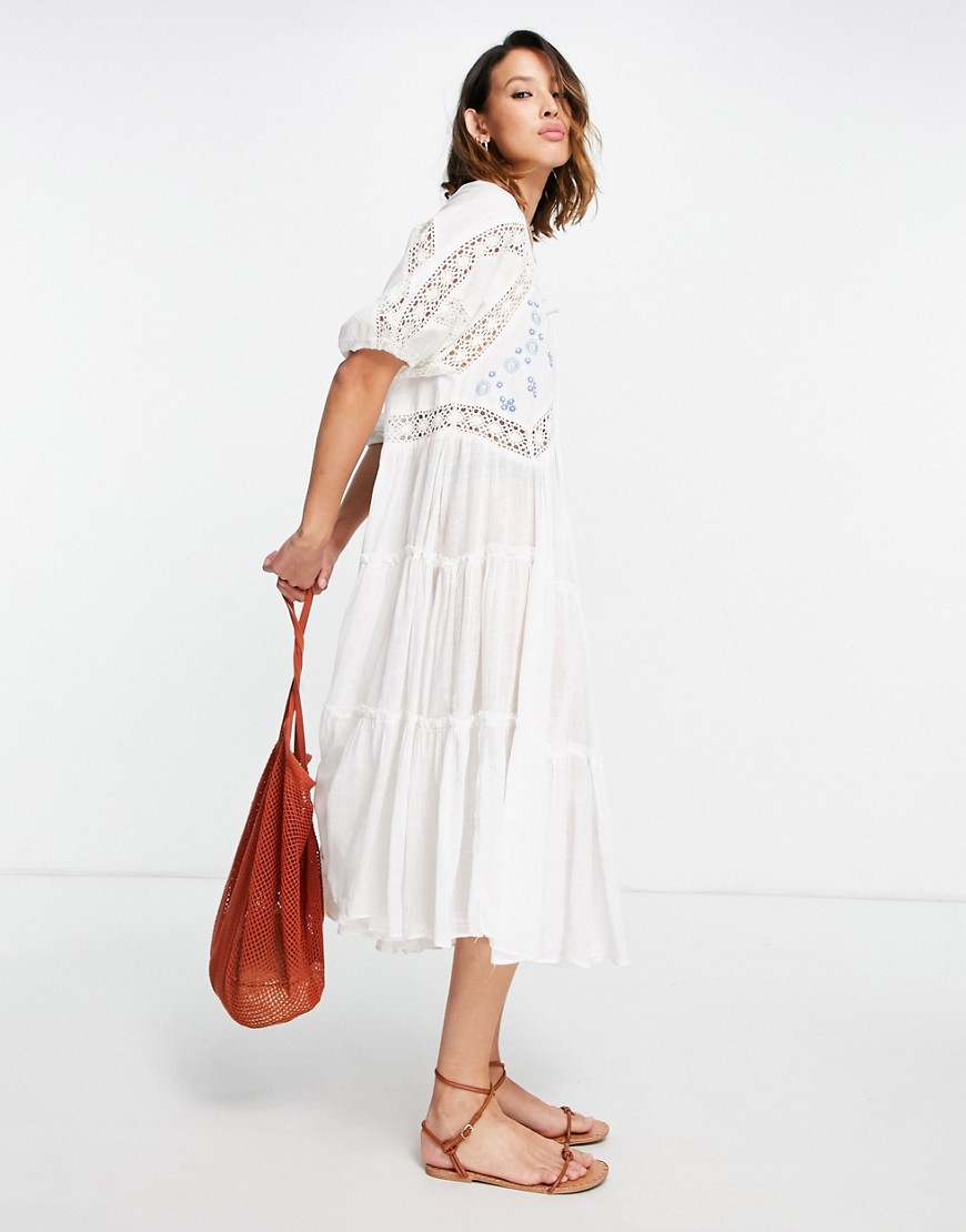 Free People Delilah biała sukienka midi z haftowanym wzorem defekt L Free-People-Delilah-biala-sukienka-midi-z-haftowanym-wzorem-L